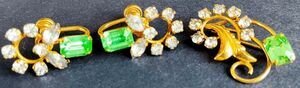 12k Gold Filled Vintage DCE Curtis Demi-parure